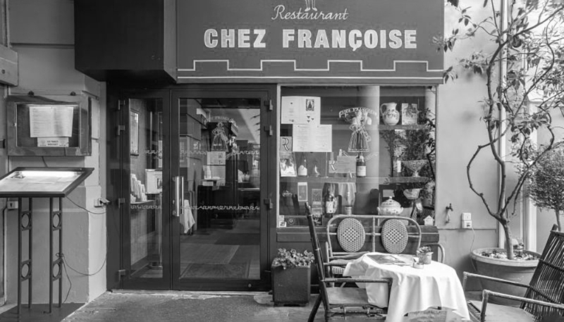The Chez Françoise restaurant in Paris.