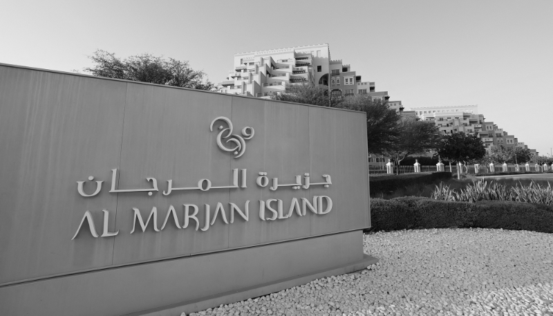 The artificial island of Al Marjan in Ras al-Khaimah (RAK) where the emirate hopes to develop casino tourism.