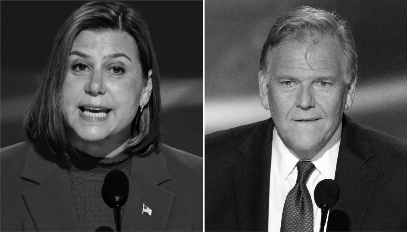 Democratic candidate Elissa Slotkin, a former CIA agent, is up against Republican Mike Rogers, a former FBI special agent.