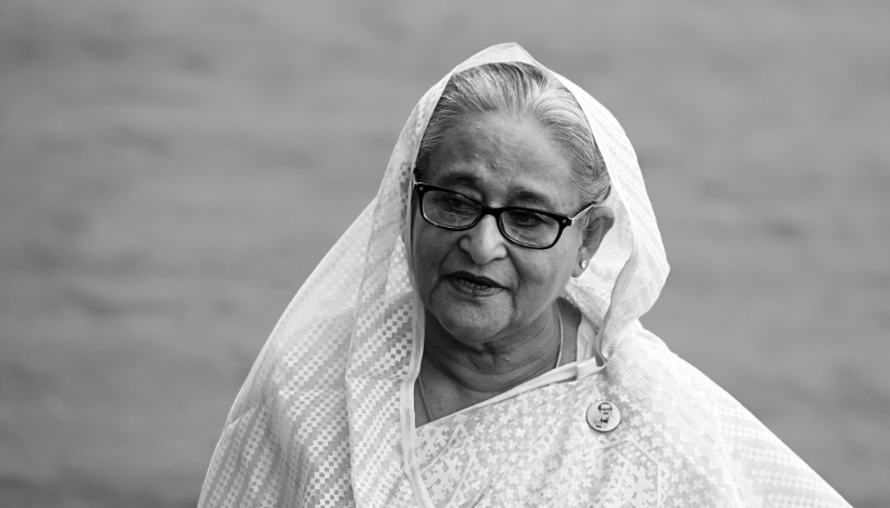 Former prime minister of Bangladesh Sheikh Hasina in New Delhi, on 6 September 2022.