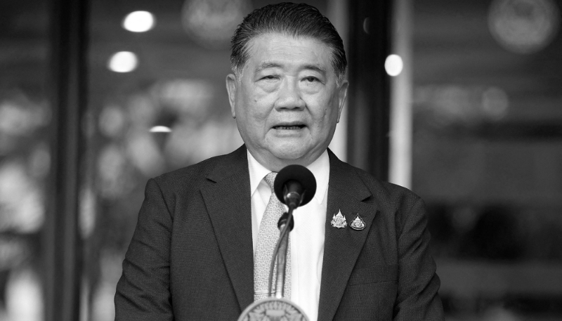 Thailand's defence minister Phumtham Wechayachai.